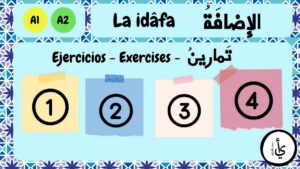 ejercicios idafa arabe A1 A2